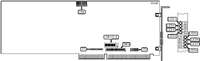 BROOKTROUT TECHNOLOGY INCORPORATED &nbsp; TR114 PRE-900 SERIES ISA DIGITAL (8 channel board)