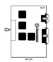 ALPHA MICROSYSTEMS &nbsp; AM-338, AM-339 RJE BOARD SET