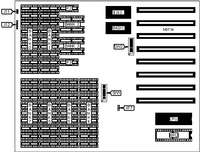 LASER COMPUTER, INC. &nbsp; LASER 8088 MAIN BOARD (VER. 2)
