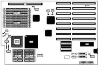 MICRONICS COMPUTERS, INC. &nbsp; 486DX2 SYSTEM BOARD