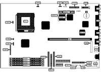 SIEMENS NIXDORF INFORMATIONSSYSTEME AG &nbsp; SYSTEM BOARD D983