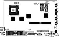 SIEMENS NIXDORF INFORMATIONSSYSTEME AG &nbsp; SYSTEM BOARD PCD-5H