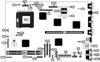 SIEMENS-NIXDORF INFORMATIONSSYSTEME AG &nbsp; SYSTEM BOARD D1025