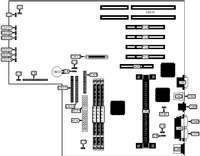 SIEMENS NIXDORF &nbsp; SYSTEM BOARD D1097