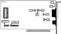 3COM CORPORATION &nbsp; EtherLink II TP (3C503B-TP; Assy.#06-0098)