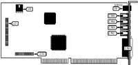 MEDIA VISION TECHNOLOGY, INC. &nbsp; JAZZ 14.4 MODEM CARD (650-0160-5X)