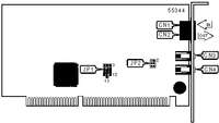 VIKING COMPONENTS &nbsp; 33.6K/56K ISA MODEM (VER.3)