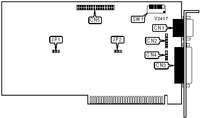GENOA SYSTEMS CORPORATION [EGA] SPECTRA EGA CARD MODEL 4800