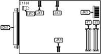 INTERPHASE CORPORATION [30 SCSI-2 Fast/Wide] 4520-001 PMC SCSI-2&nbsp; SINGLE-ENDED ADAPTER
