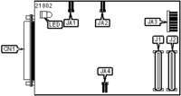 INTERPHASE CORPORATION [30 SCSI-2 Fast/Wide] 4520-001 PMC SCSI-2 DIFFERENTIAL ADAPTER