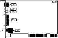 STANDARD MICROSYSTEMS CORPORATION EZ CARD 10 SMC 1660BTA
